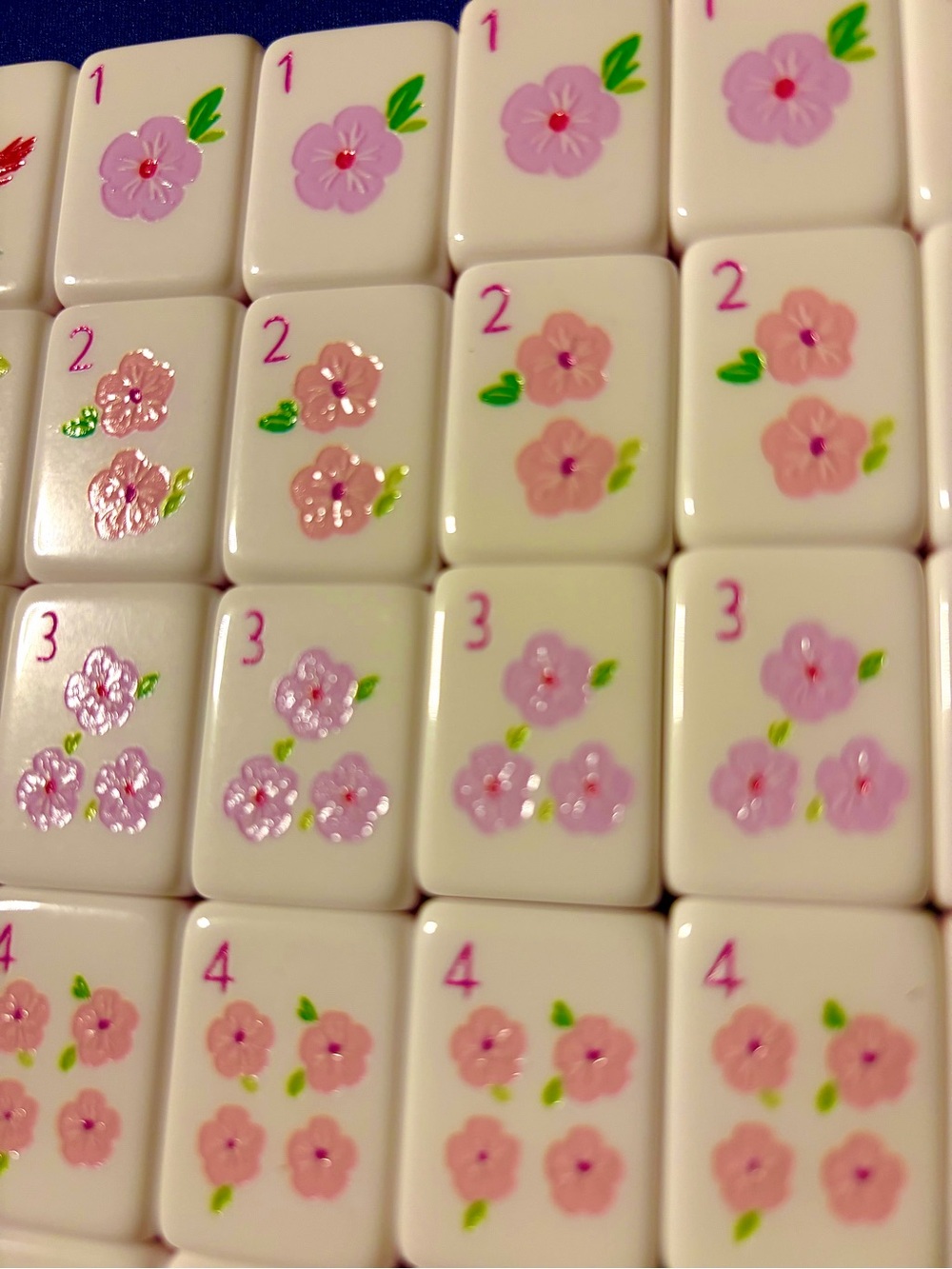 Lavender 4 layer engraved 160 tiles